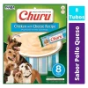 Churu Snack Premio Perro Pollo Con Queso - 8 Tubitos - Imagen 3